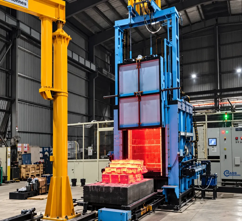 Bogie Hearth Batch Type Furnace Heating Process