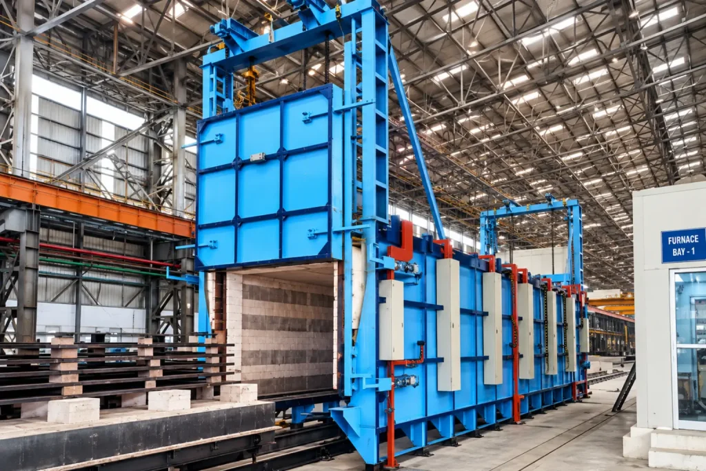 Bogie Hearth Batch Type Furnace Normalizing Process