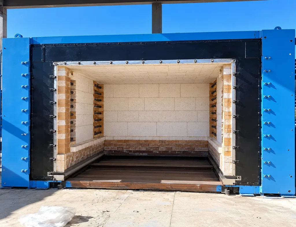 Ethiopia, 105 kg Bogie Hearth Annealing Furnace Electrical