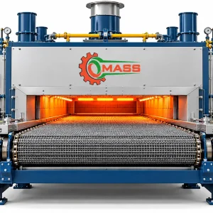 Continuous Mesh Belt Furnace